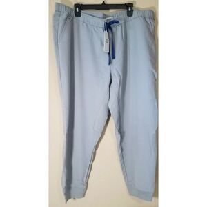 Figs Tansen Jogger Scrub Pants Men size 4XLS Short Uniform Medical Cem Gray NEW